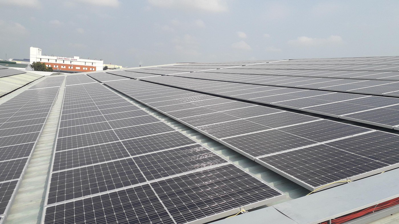 SunSpark Solar rooftop installation